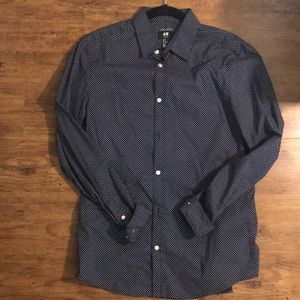 H&M Polka Dot dress shirt